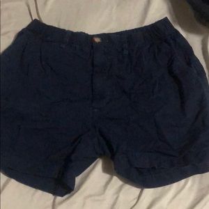 Chubbies Navy Blue shorts